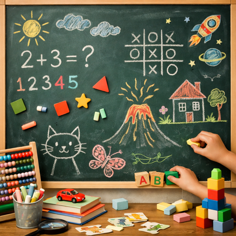 Pomysły na zabawy z tablicą dla dzieci – ucz się i baw jednocześnie