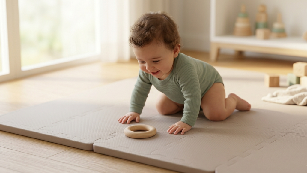 Jak stworzyć strefę zabaw niemowlaka, która wspiera rozwój bez nadmiaru bodźców? Metoda Montessori