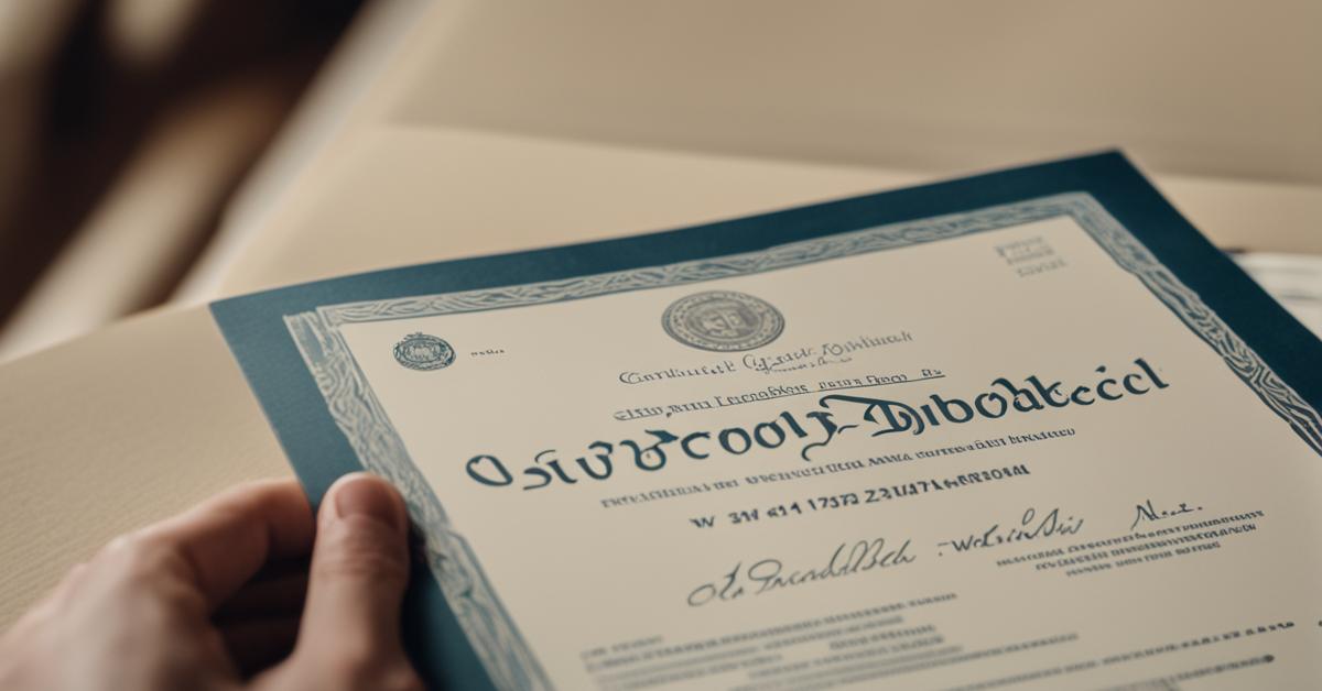 numer świadectwa dojrzałości