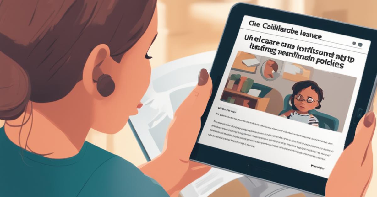 Śledzenie zmian w przepisach dotyczących urlopu opiekuńczego.