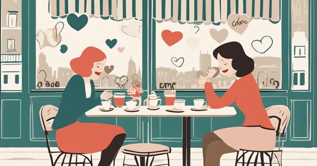 Skracanie francuskich imion - ilustracja mama i córka